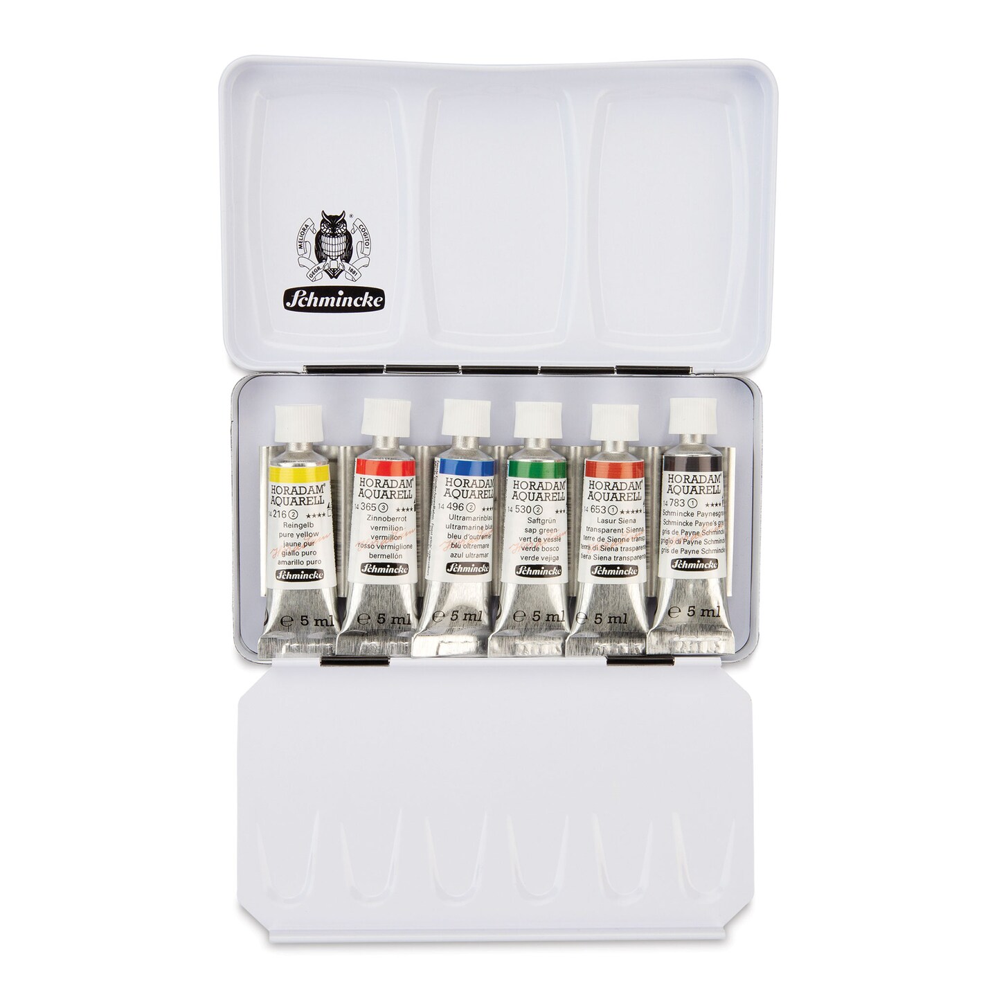 Schmincke Horadam Aquarell Artist Watercolor Set of 6, Assorted Colors, 5 ml, Tubes Michaels