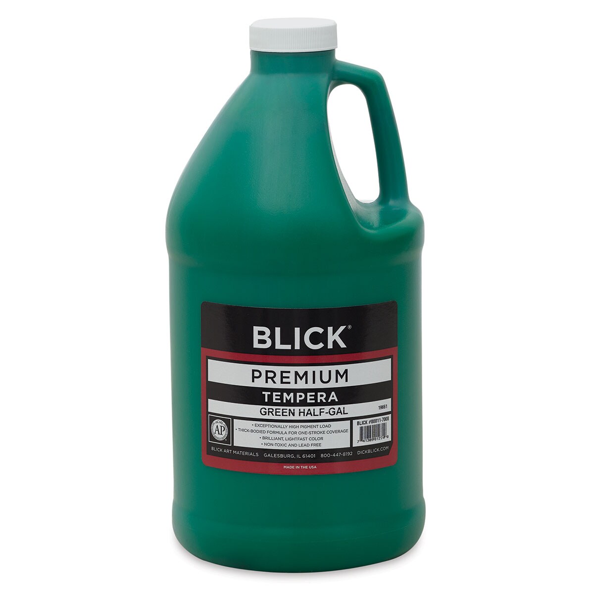 Blick Premium Grade Tempera - Green, Half Gallon