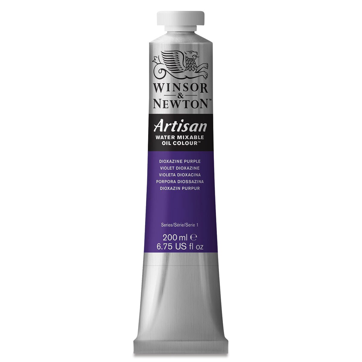 Winsor & Newton Artisan Water Mixable Oil Paint - Dioxazine Purple, 200 ml tube