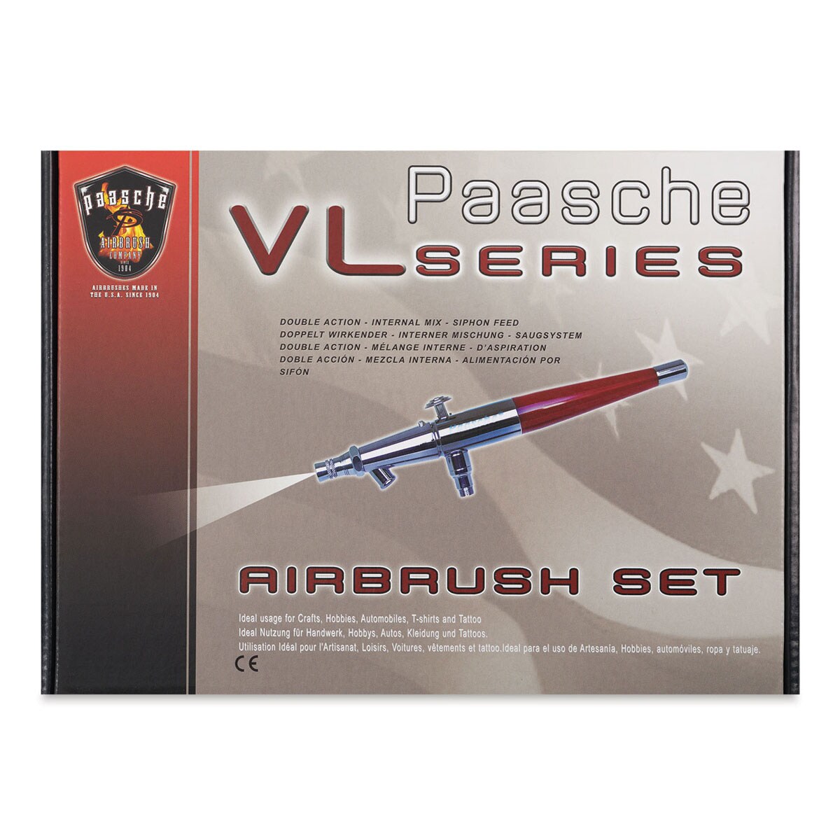 Paasche Model VL Double Action Airbrush - Complete Set