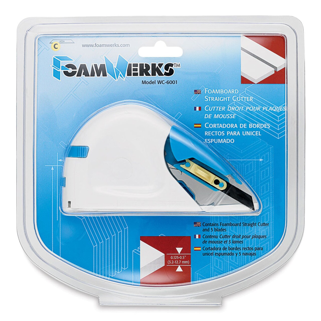 Logan FoamWekrs Foamboard Cutter - Straight Cutter, Color: Silver ...