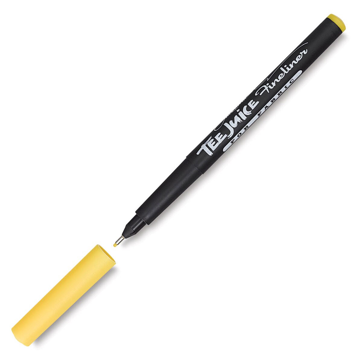 Jacquard Tee Juice Fabric Marker - Golden Yellow, Fine Point, Marker