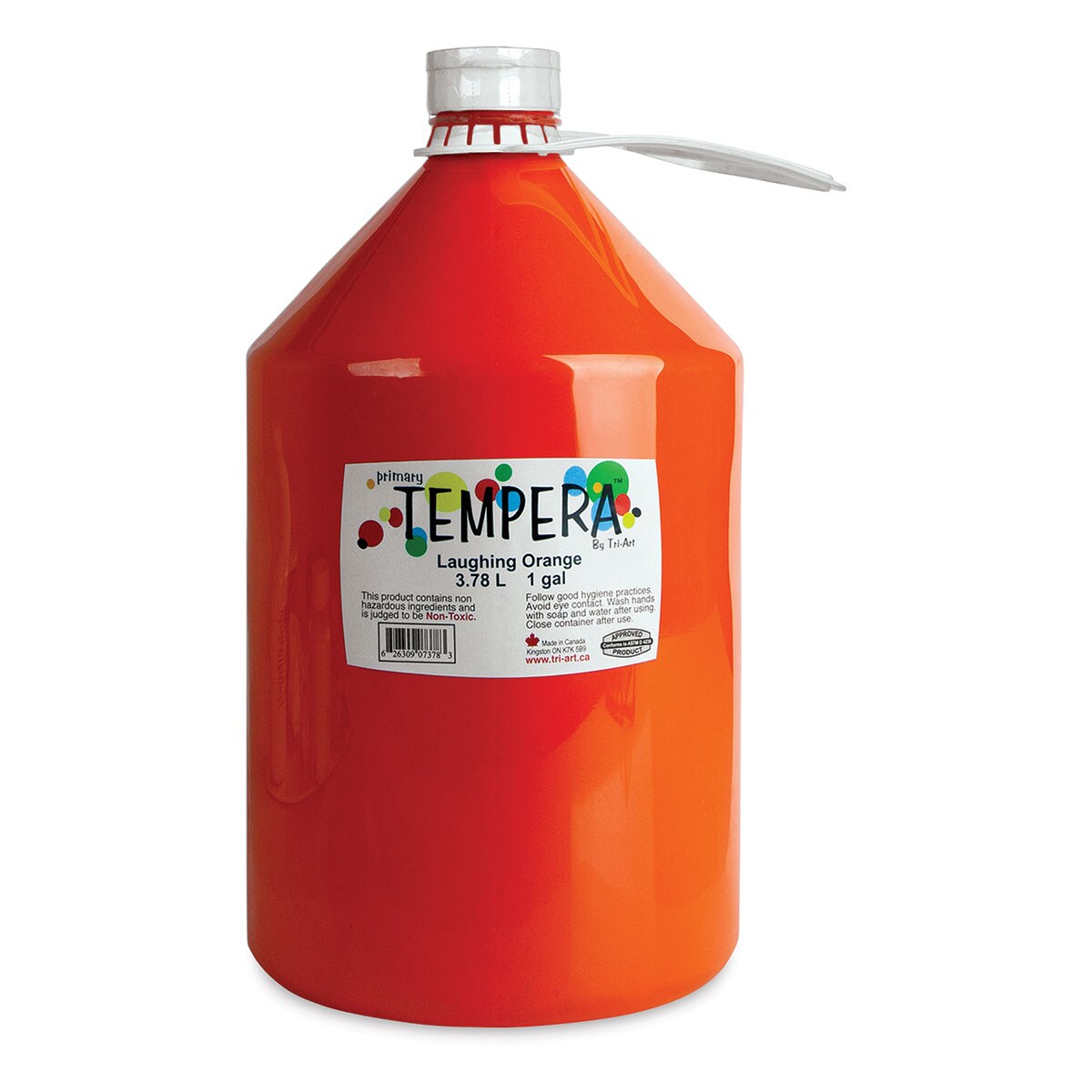 Tri-Art Liquid Tempera - Orange, 3.78 L