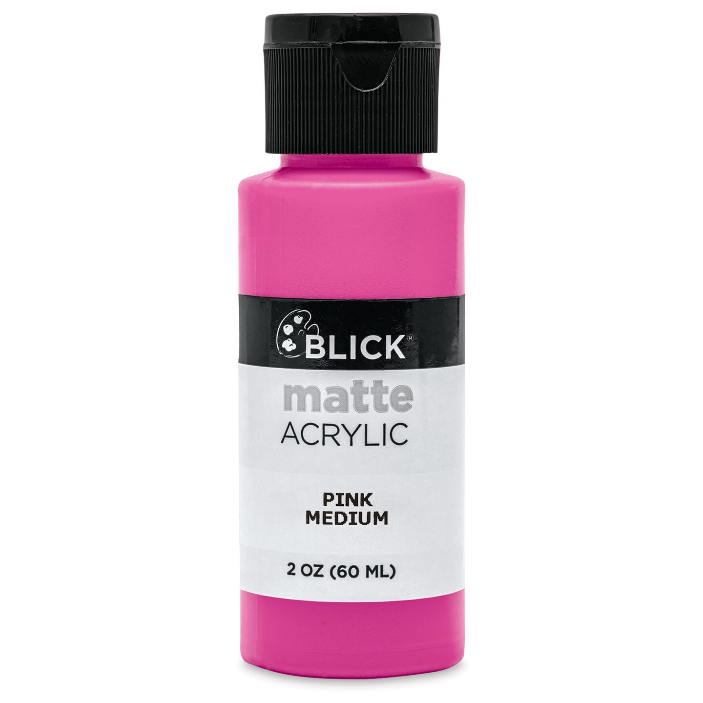 Blick Matte Acrylic - Pink Medium, 2 oz bottle