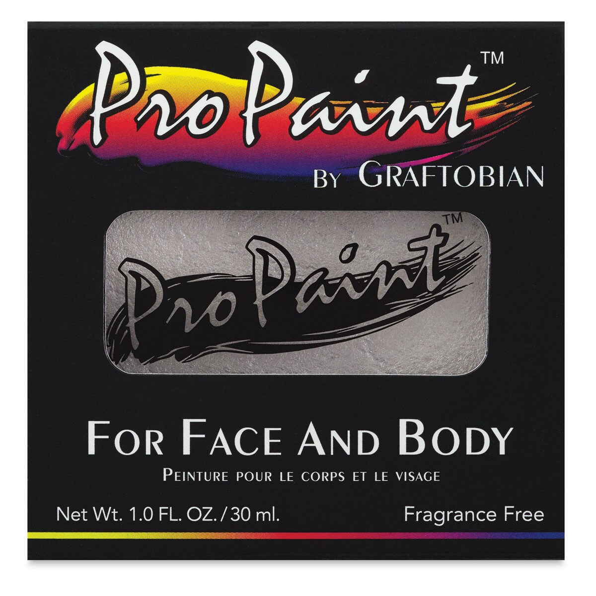 Graftobian Pro Paint Face and Body Paint - Pearl Frost, 30 ml