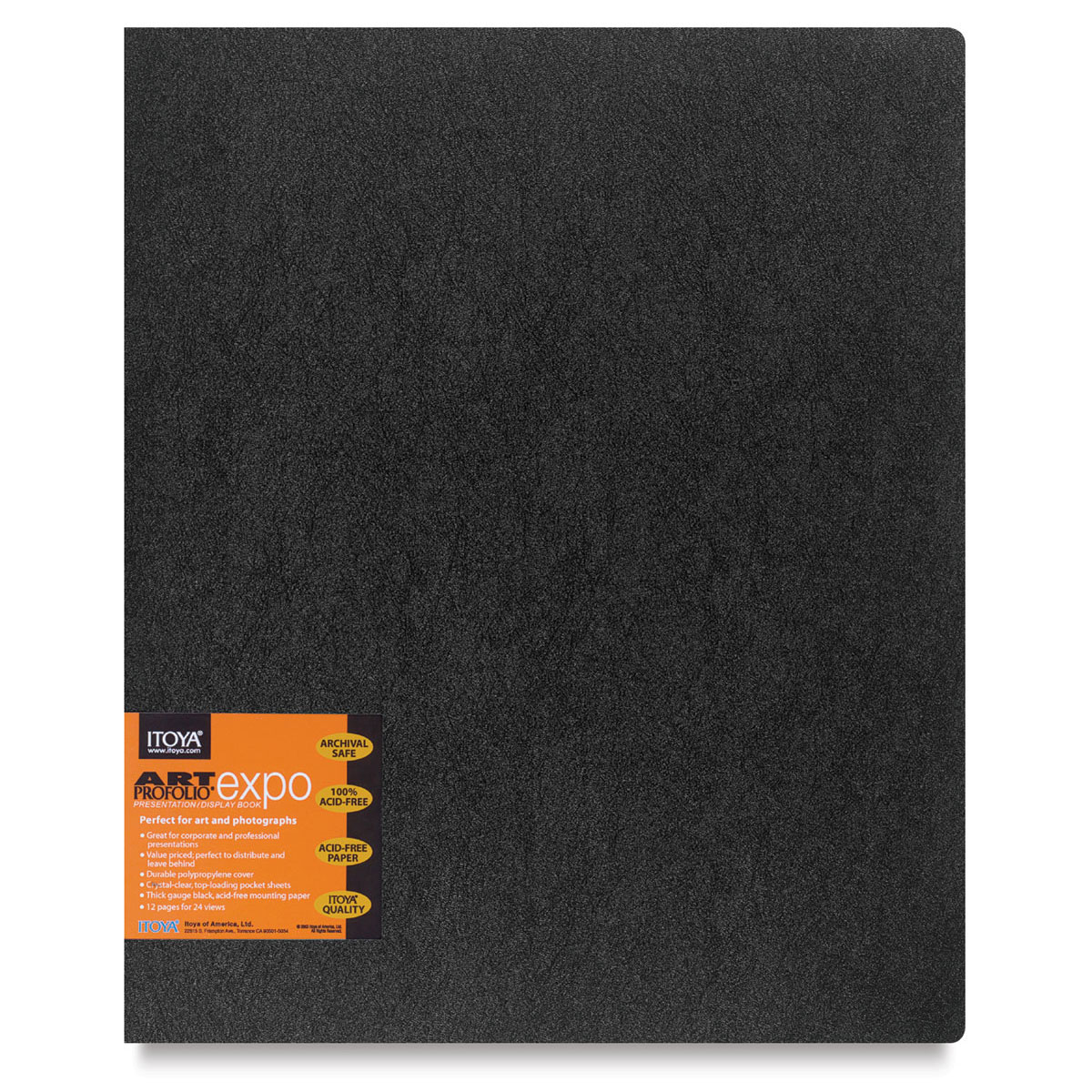 Itoya Art Profolio Expo - 11&#x22; x 17&#x22;, Black, Portrait