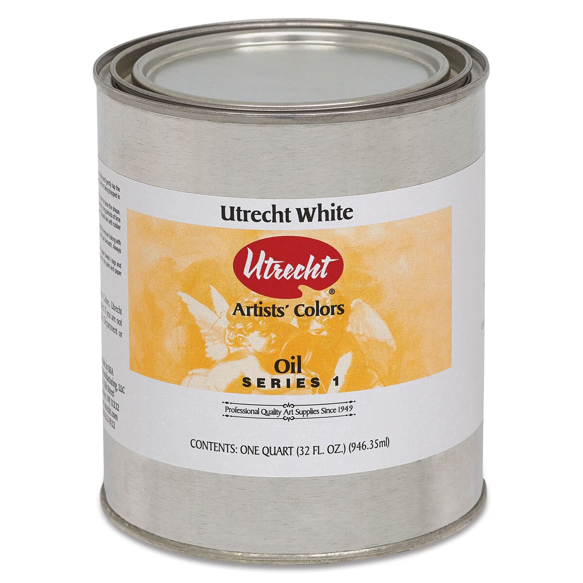 Utrecht Artists&#x27; Oil Paint - Utrecht White, Quart