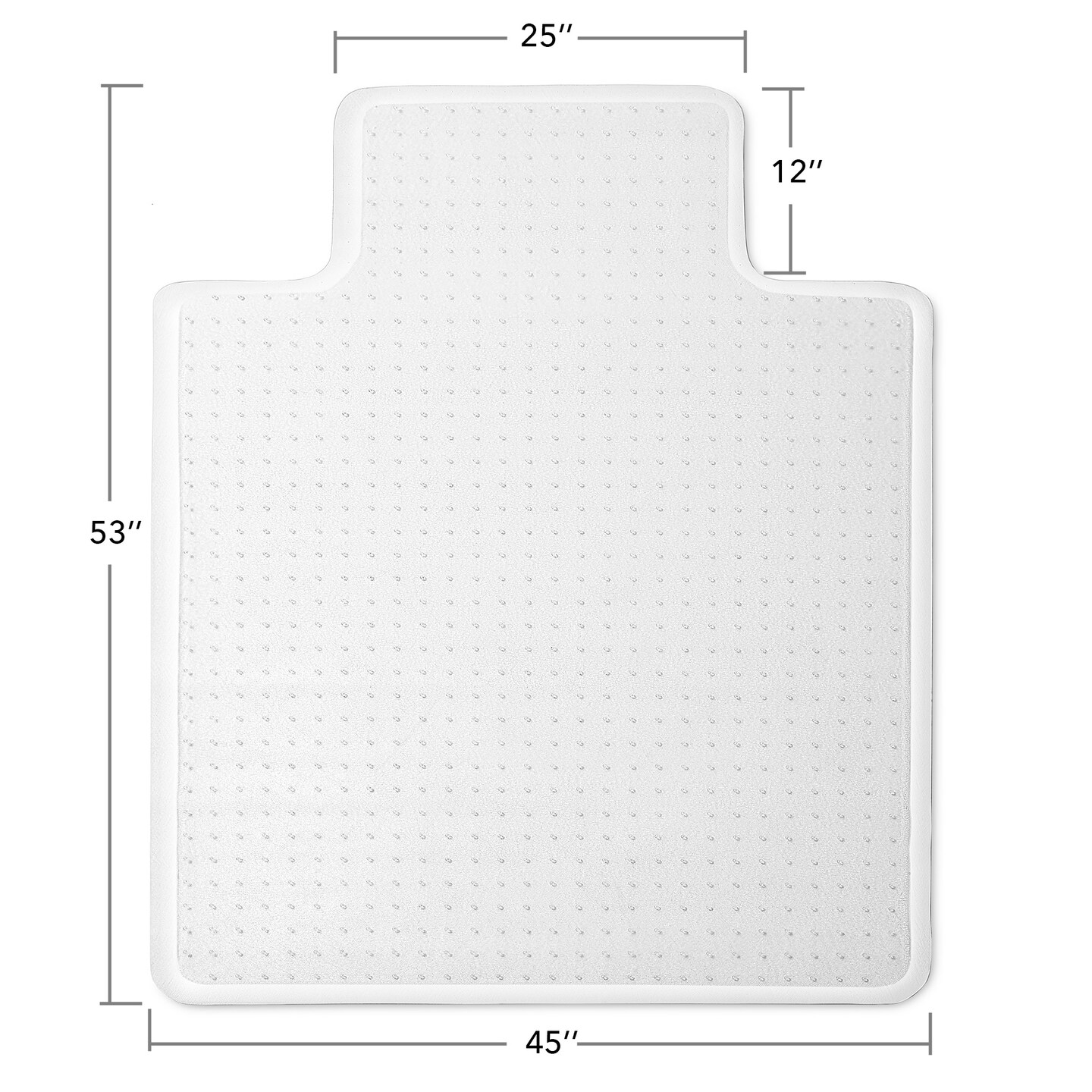 WorkOnIt Office Desk Chair Floor Mat with Lip, Clear Michaels