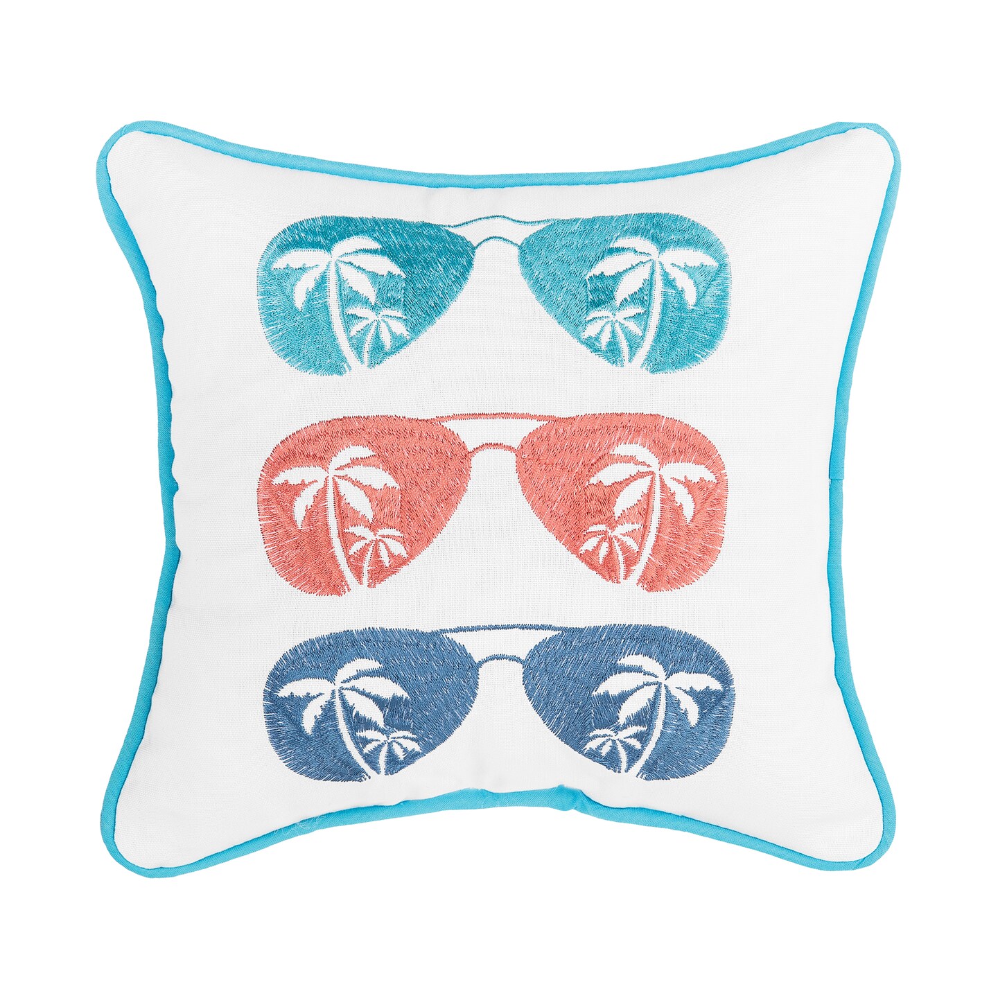 Beachin Embroidered Throw Pillow Michaels