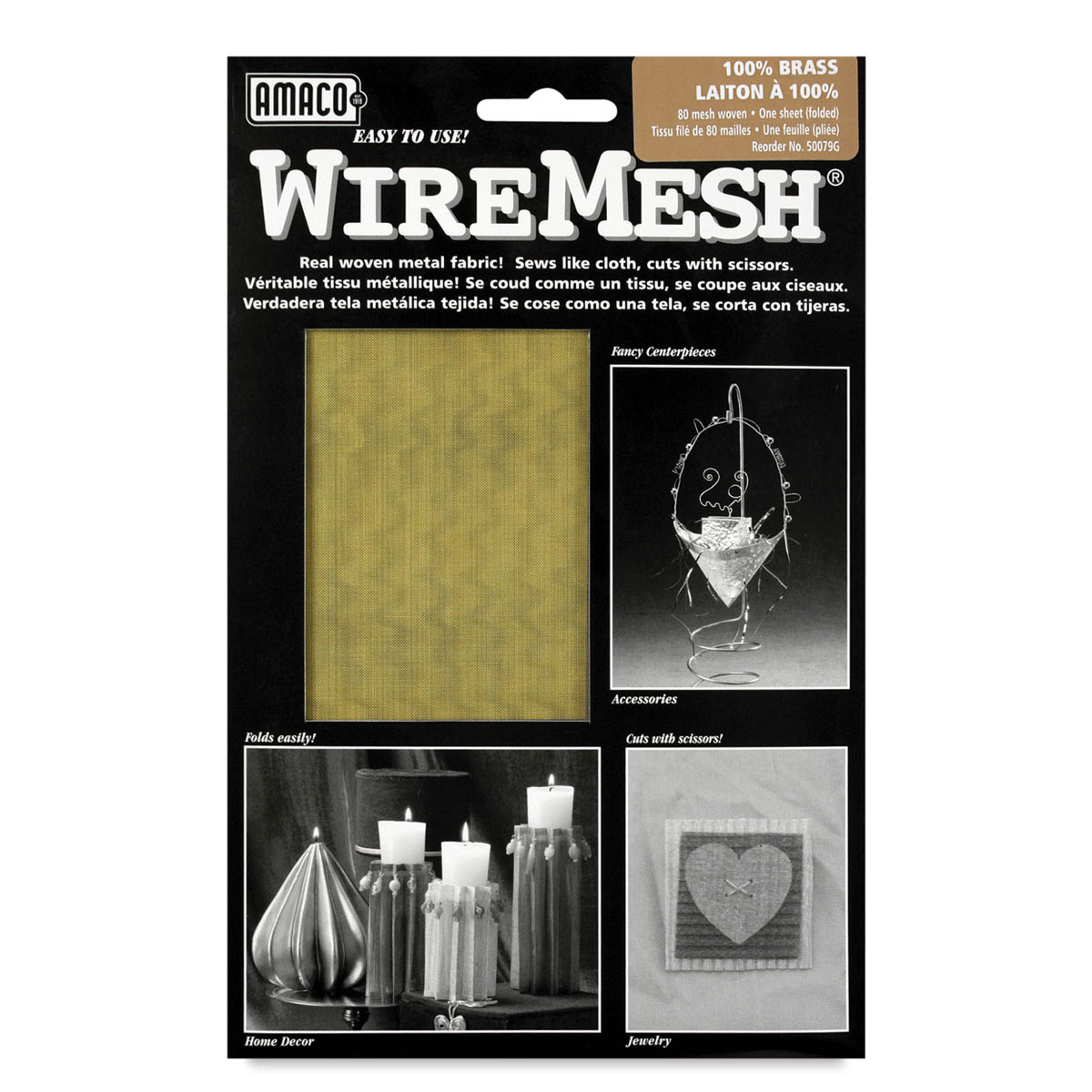 Amaco WireMesh Brass Sheet, 1 Sheet, 16" x 20" Michaels