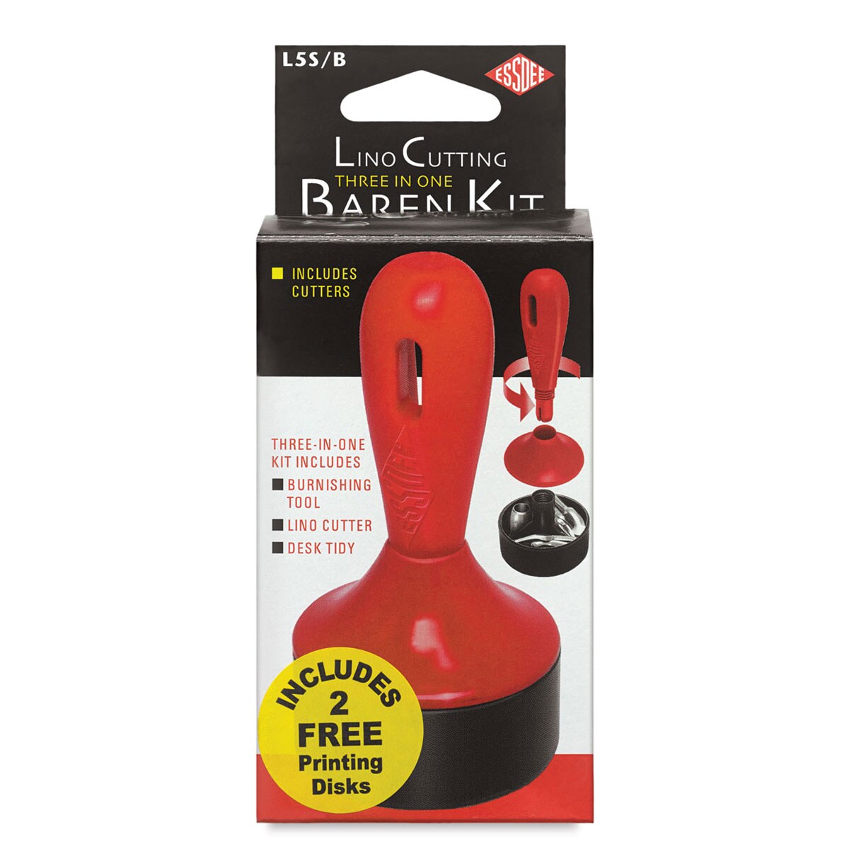 Essdee 3 In 1 Lino Cutter and Stamp Carving Kit