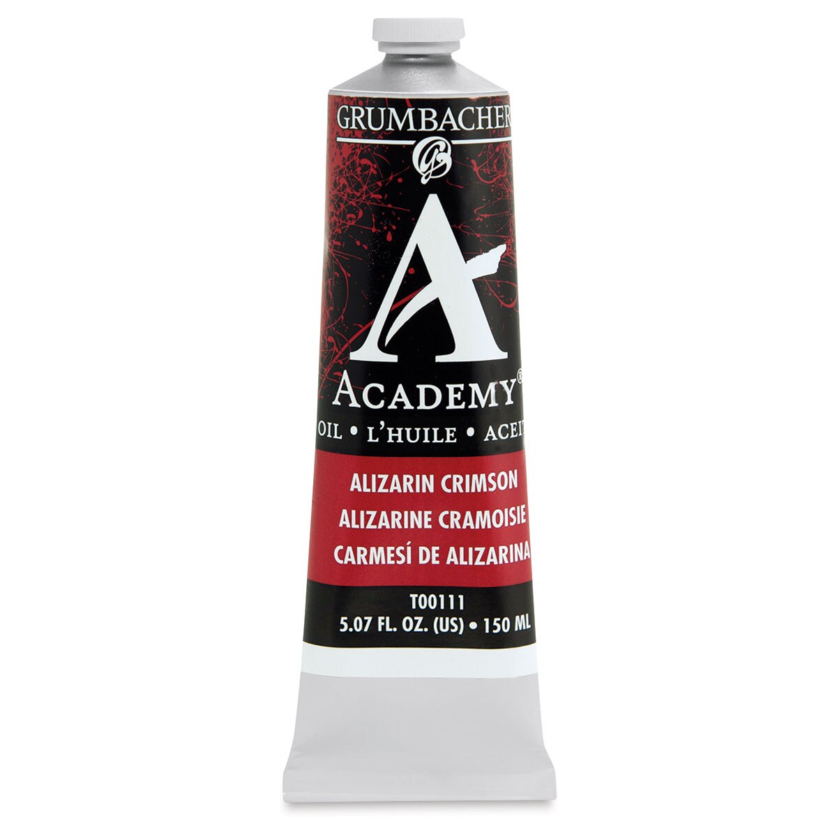Grumbacher Academy Oil Color Alizarin Crimson, 150 ml tube Michaels