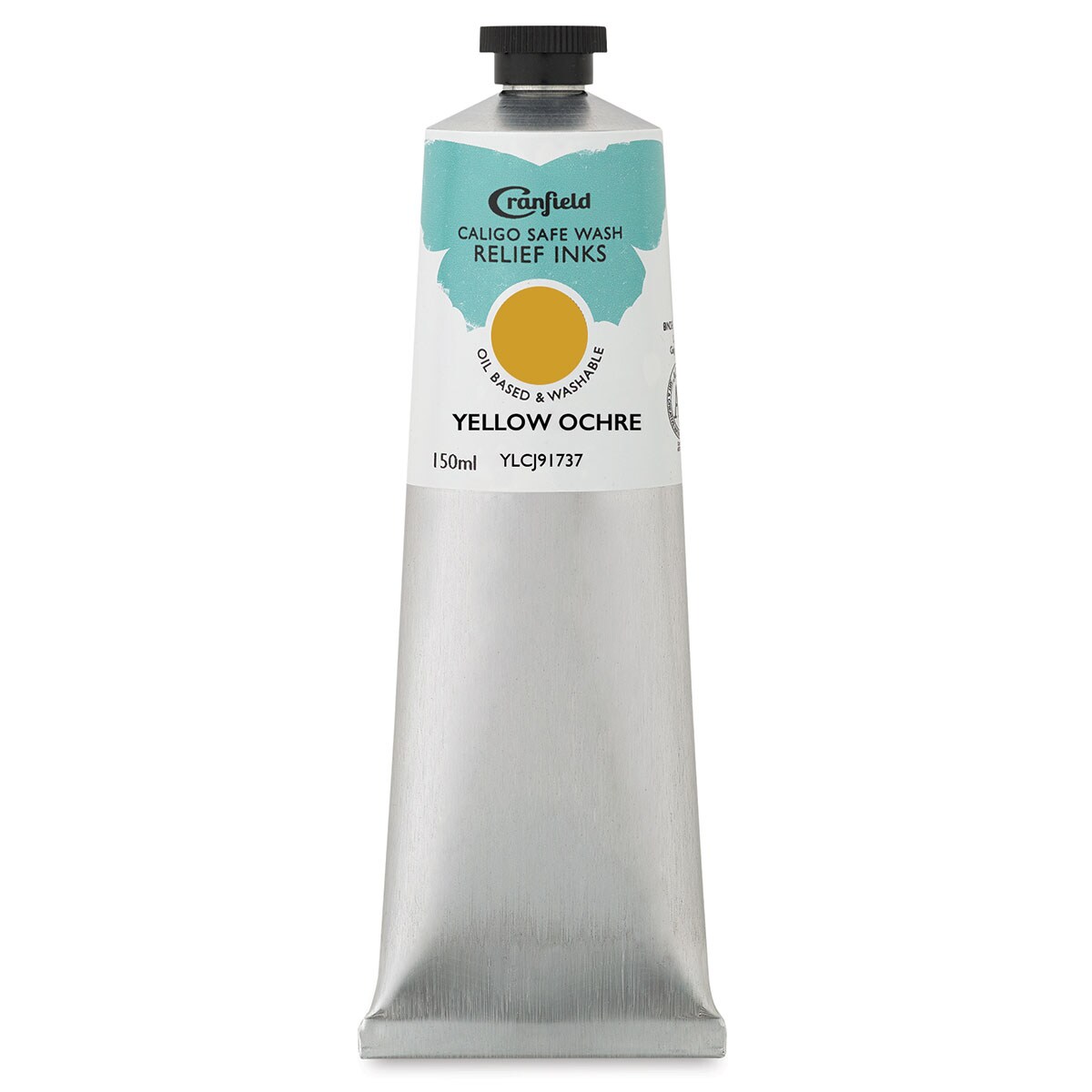Cranfield Caligo Safe Wash Relief Ink - Yellow Ochre, 150 ml