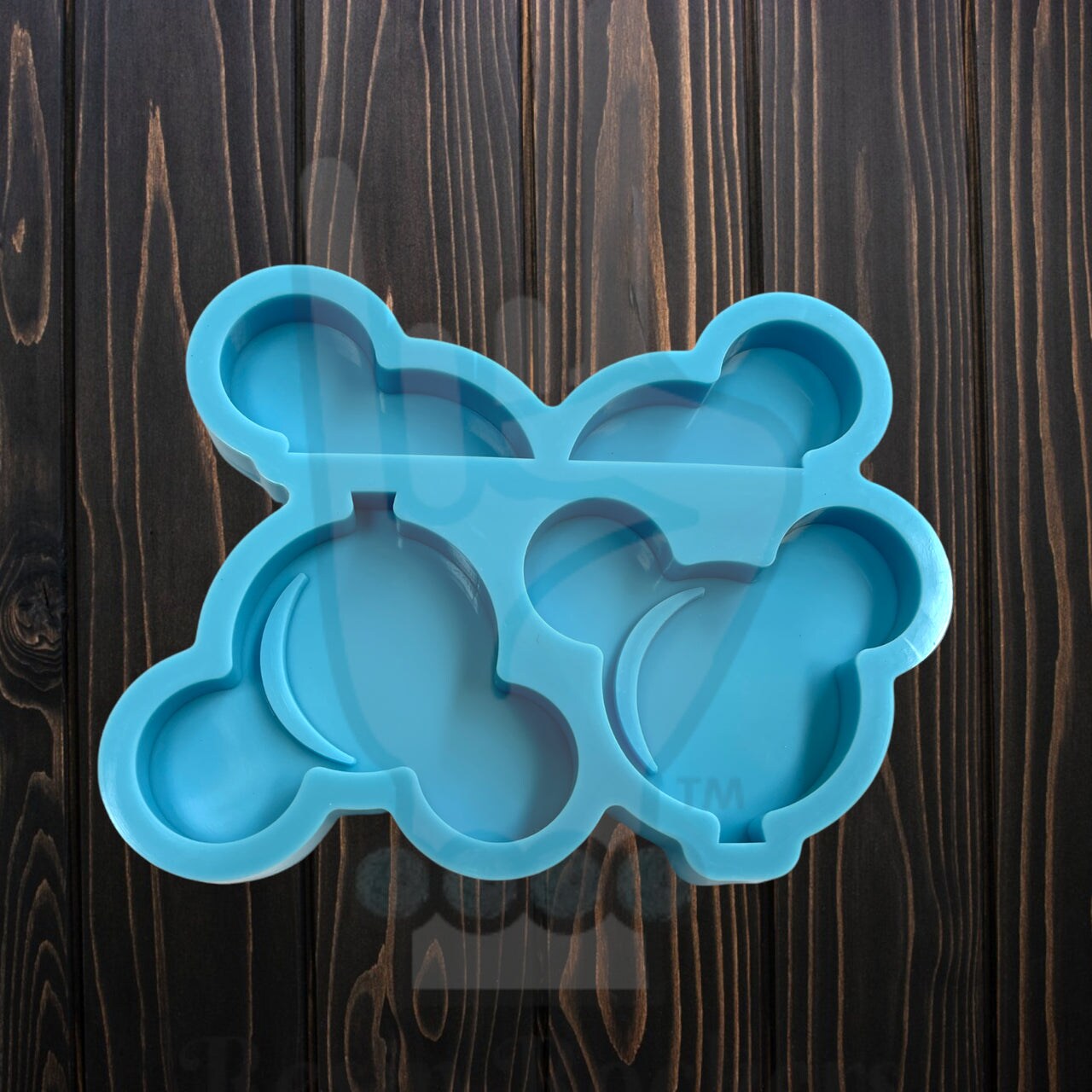 Mouse Head Silicone Straw Topper Mold