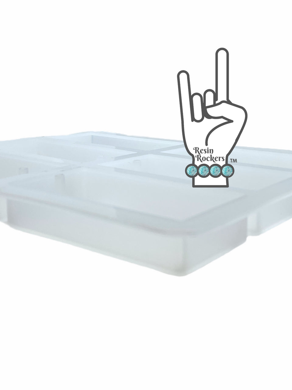 Rectangle Hanging Preservation Transparent Silicone Mold for Epoxy Resin Art