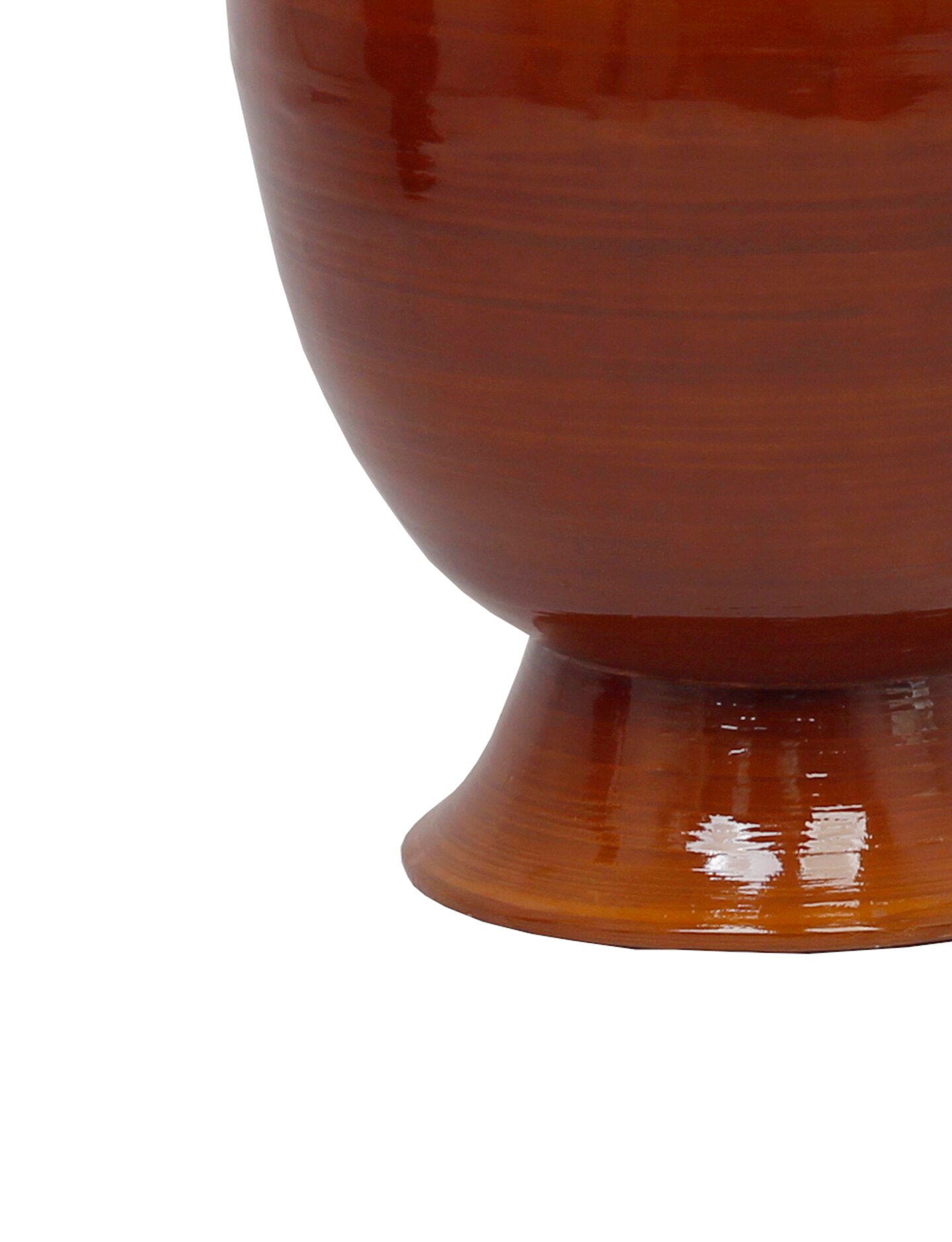 Tall Modern Decorative Floor Vase: Handmade, Natural Bamboo Finish, Contemporary Home Décor, Handcrafted Bamboo, Elegant Interior Design, Bamboo Craftsmanship, Statement Piece for Modern Spaces