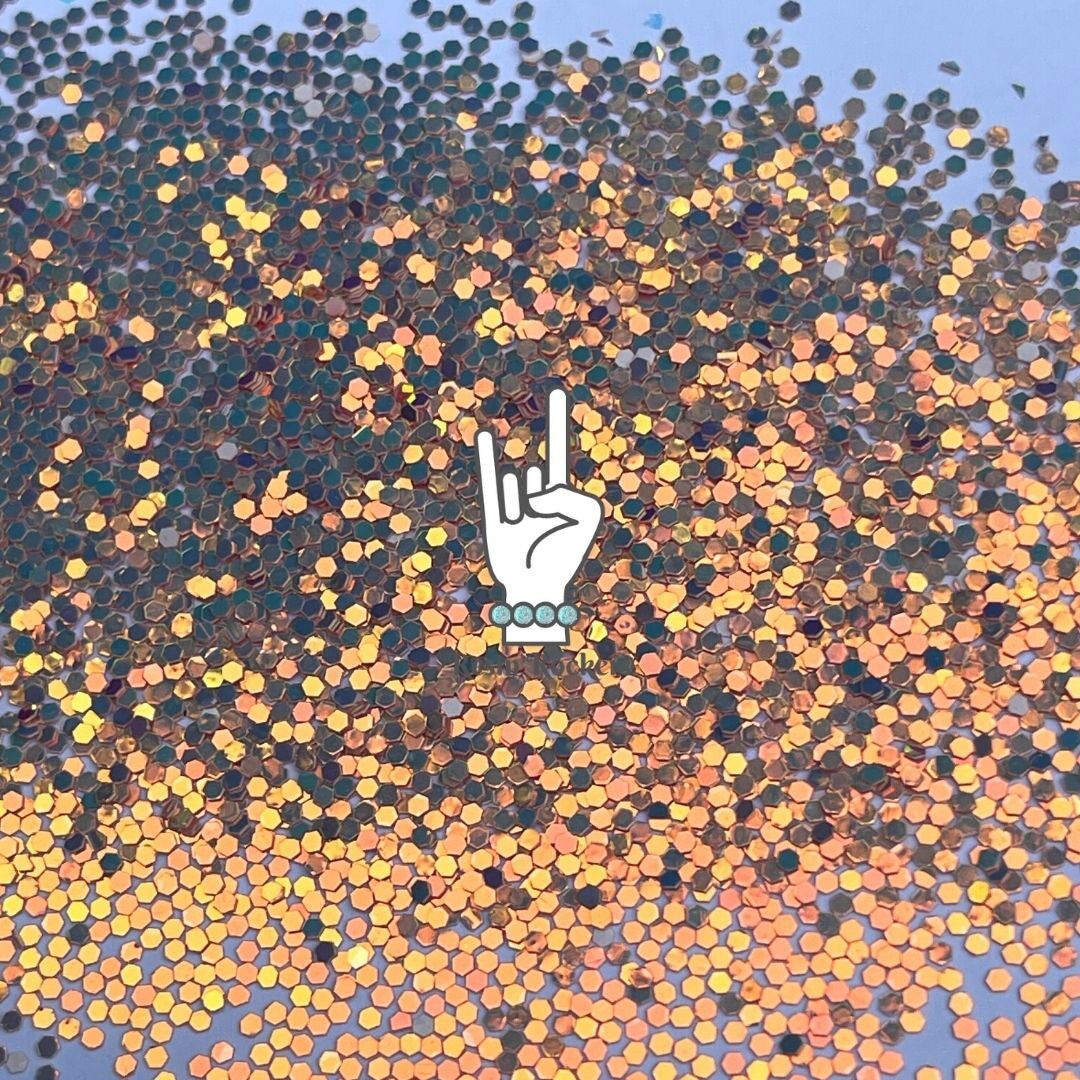 Can't Buy Me Love West Coast Premium Color Shift Weighted Pixie for Poxy 1/24 Medium Glitter