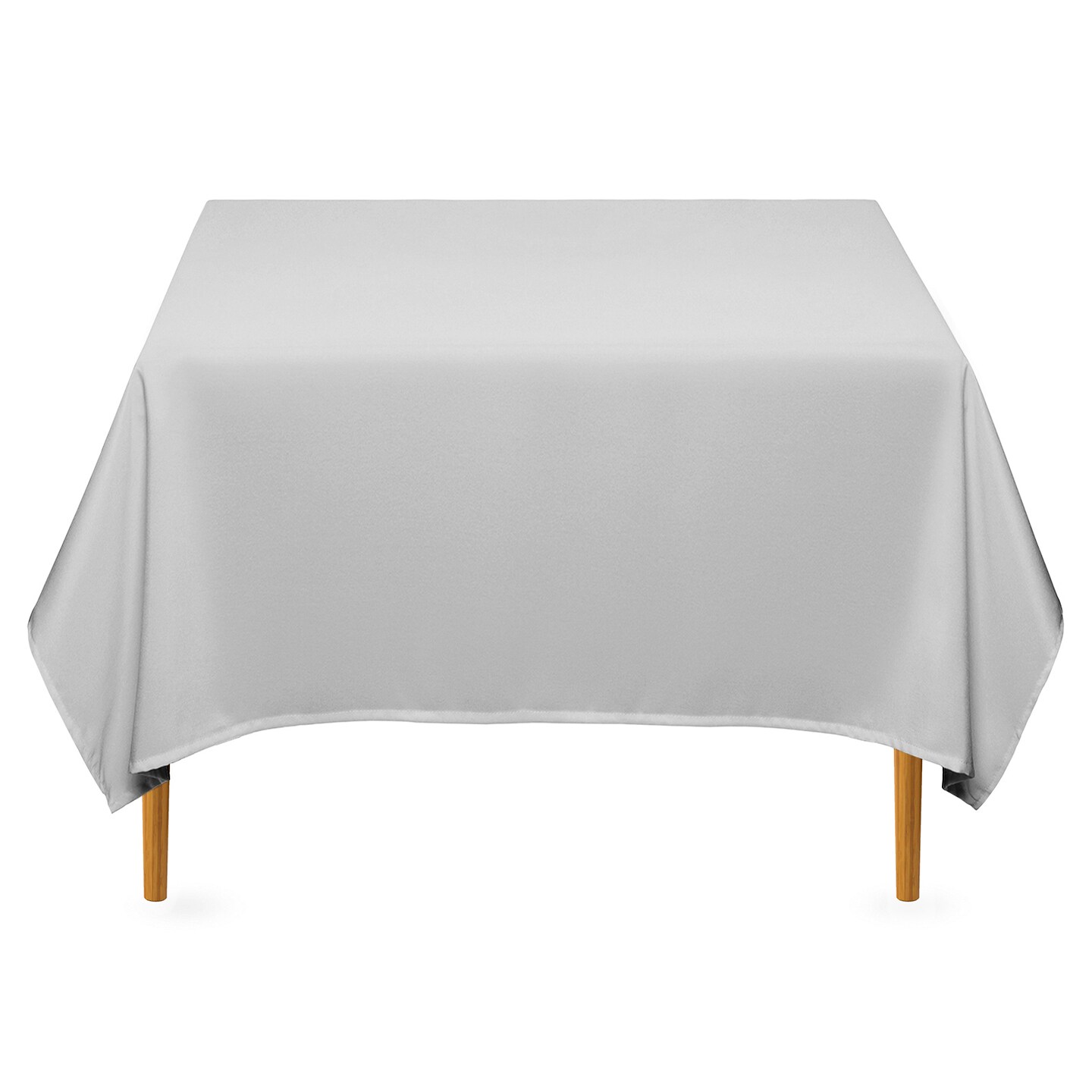 Lann's Linens - Square Premium Tablecloth for Wedding / Banquet / Restaurant - Polyester Fabric Table Cloth