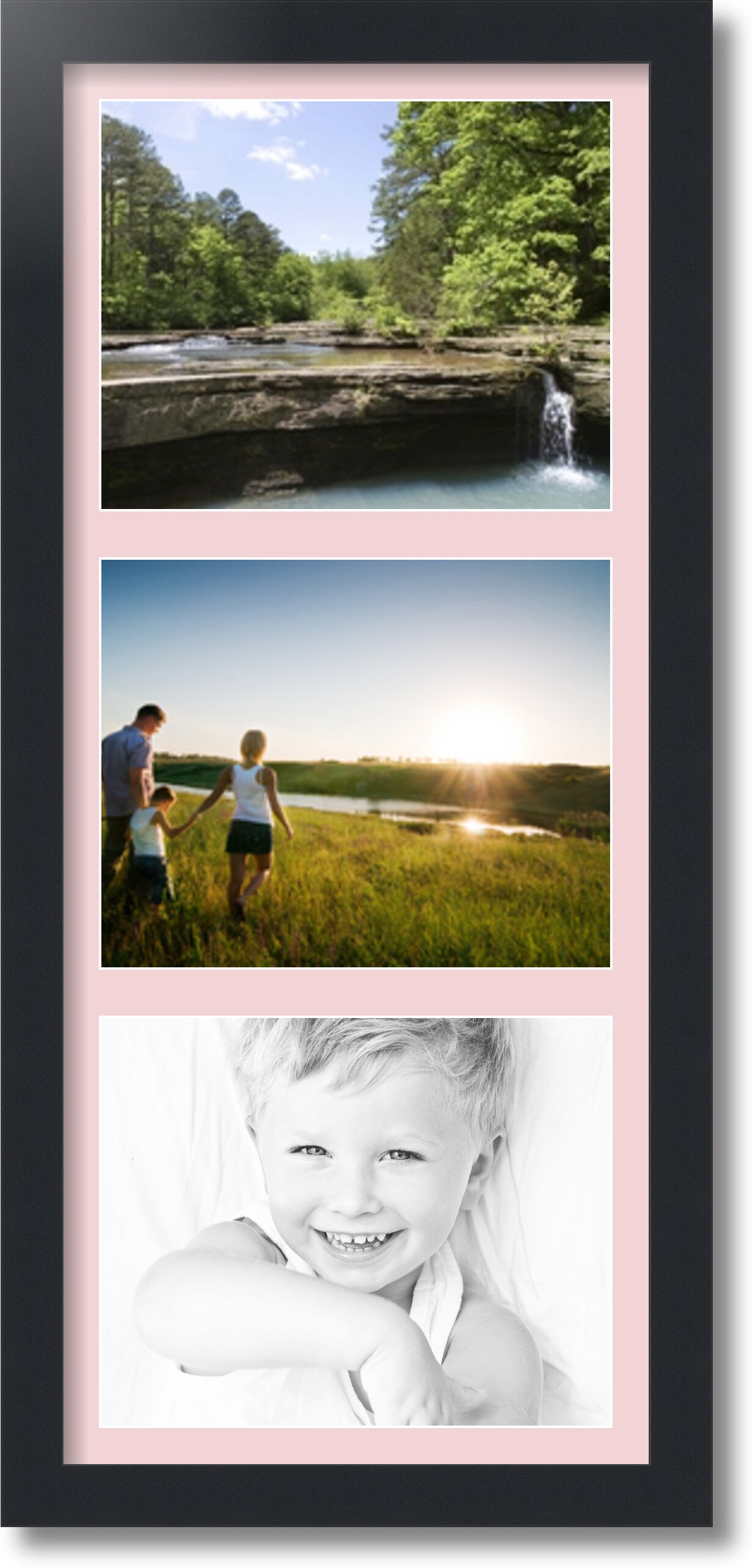 ArtToFrames Collage Photo Picture Frame with 3 8x10 inch Openings