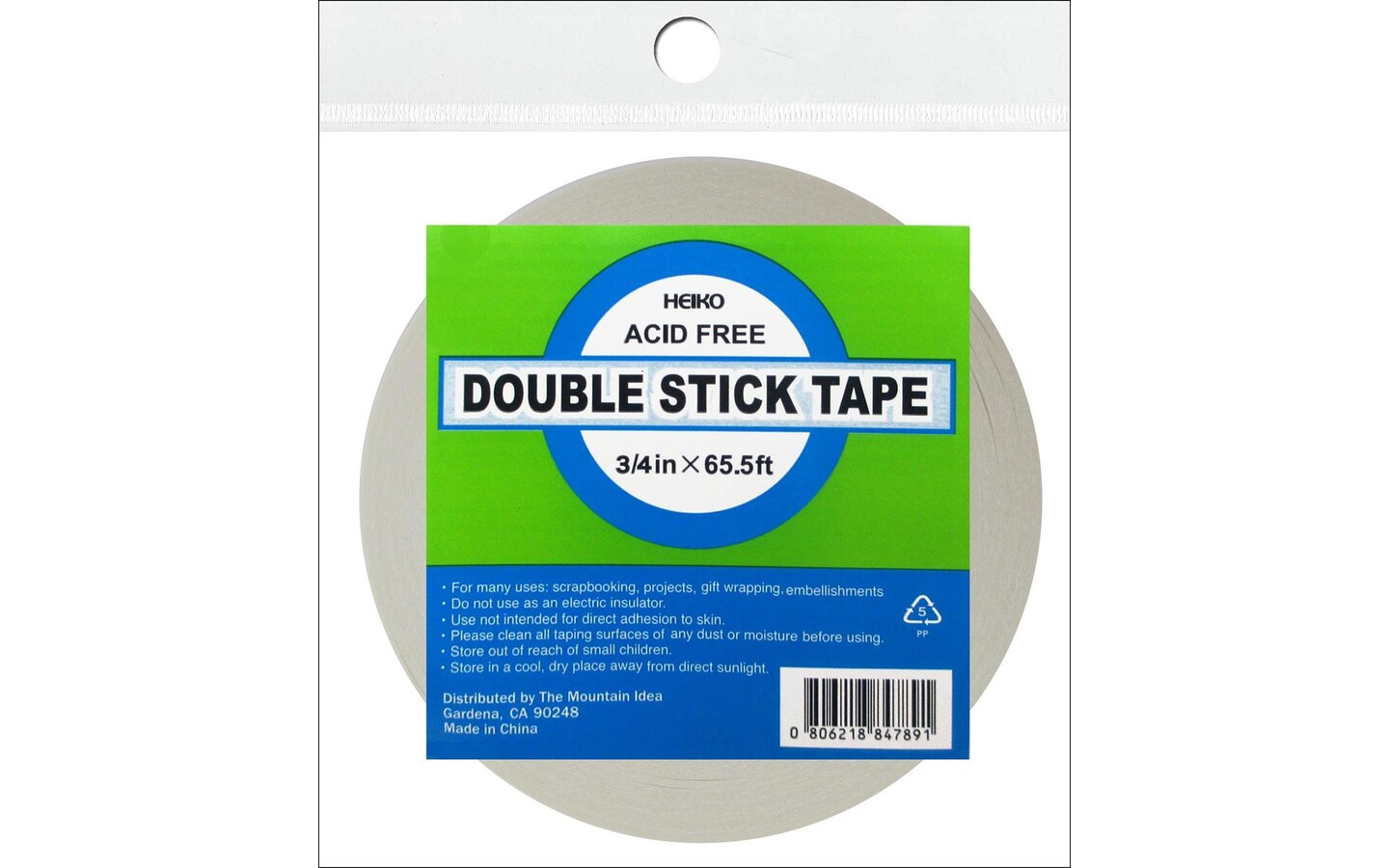 Heiko Double Stick Tape 3/4"x 65.5' Michaels