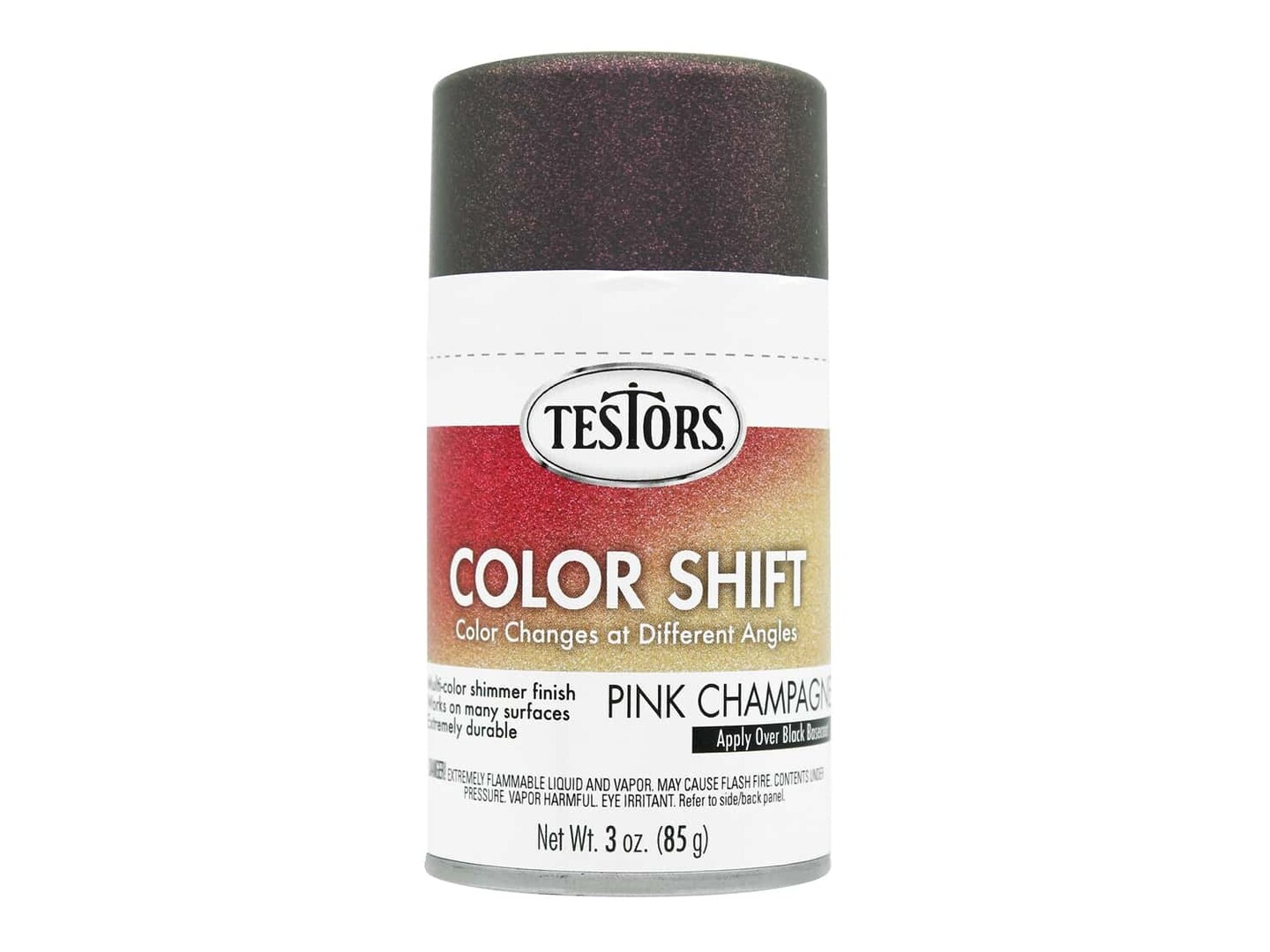Testors Color Shift Spray Paint 3 oz Gloss Pink Champagne