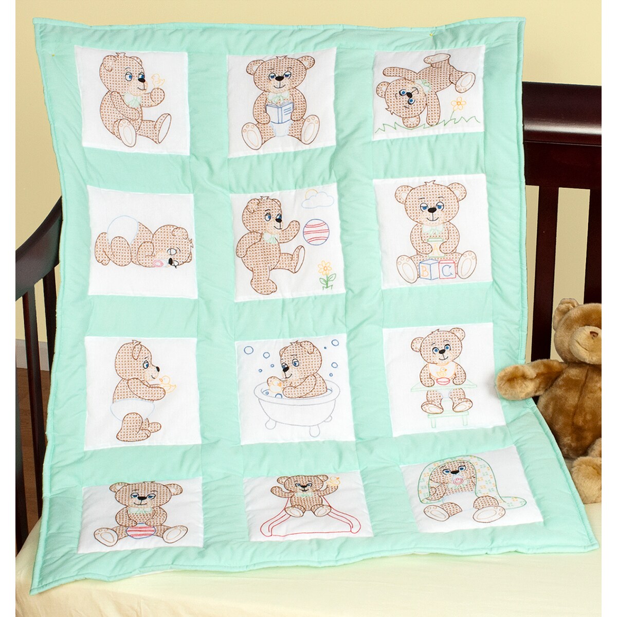 Jack dempsey discount nursery quilt blocks