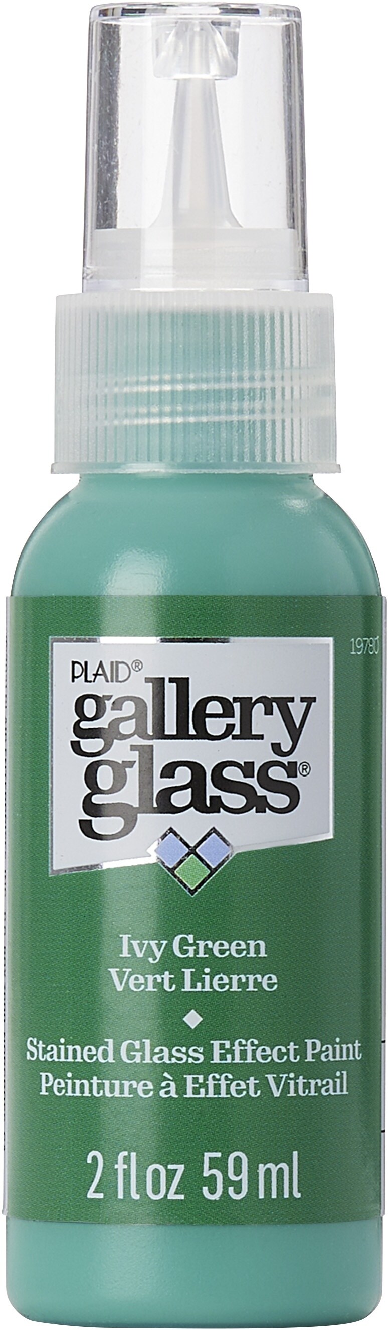 FolkArt Gallery Glass Paint 2oz-Ivy Green