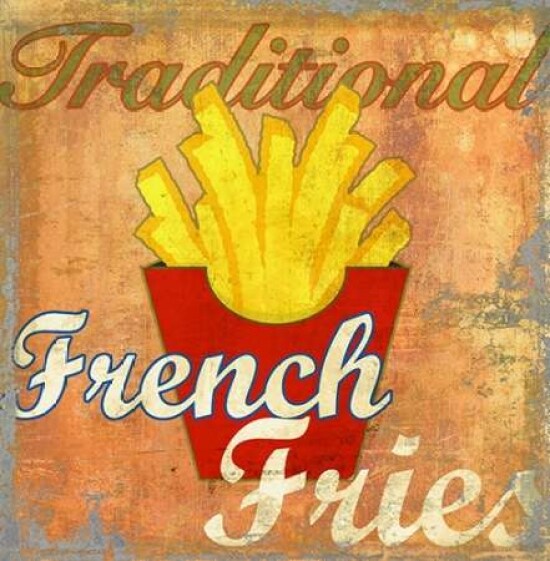 French Fries Poster Print by Skip Teller - Item # VARPDX1CU2477