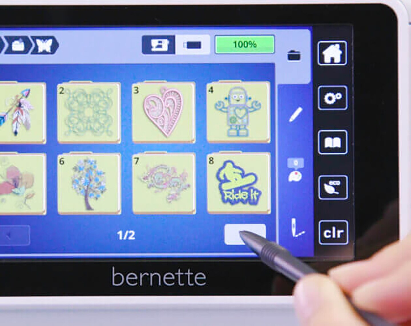 Bernette b70 Swiss Design Computerized 10&#x22; x 6&#x22; Embroidery Machine