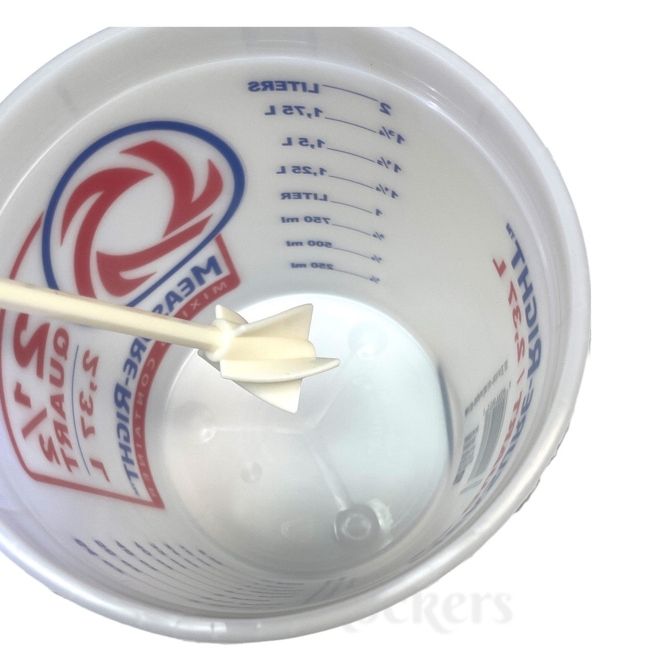 Small Drill Attachment Paddle for Epoxy Resin Stirring Mixing