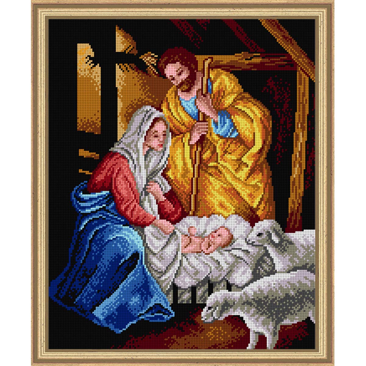 Orchidea Silence of Night Needlepoint Canvas Michaels