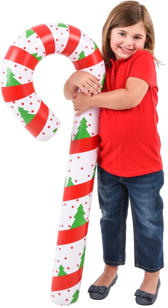 Candy Cane Christmas Holiday 44&#x22; Inflatable Decoration