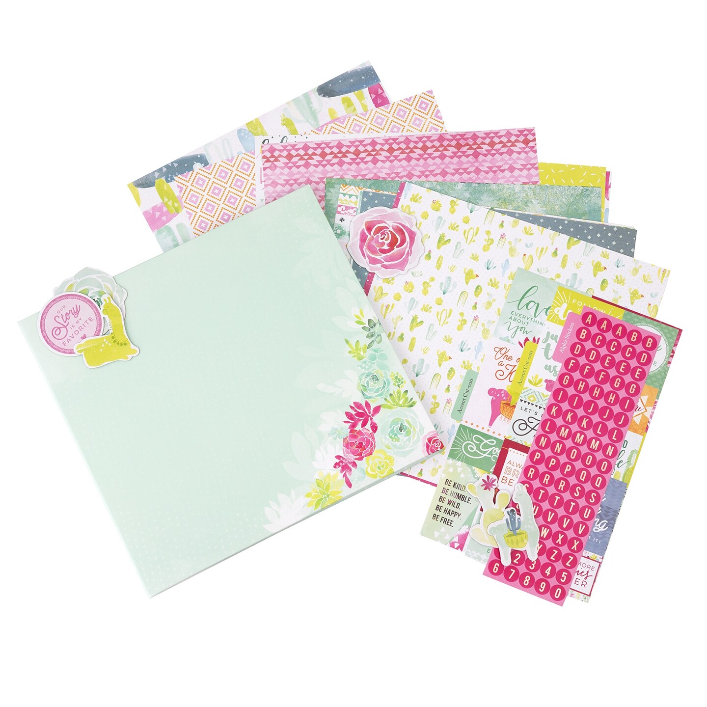Colorbok Scrapbook Box Kit-Southwest - 765468742526