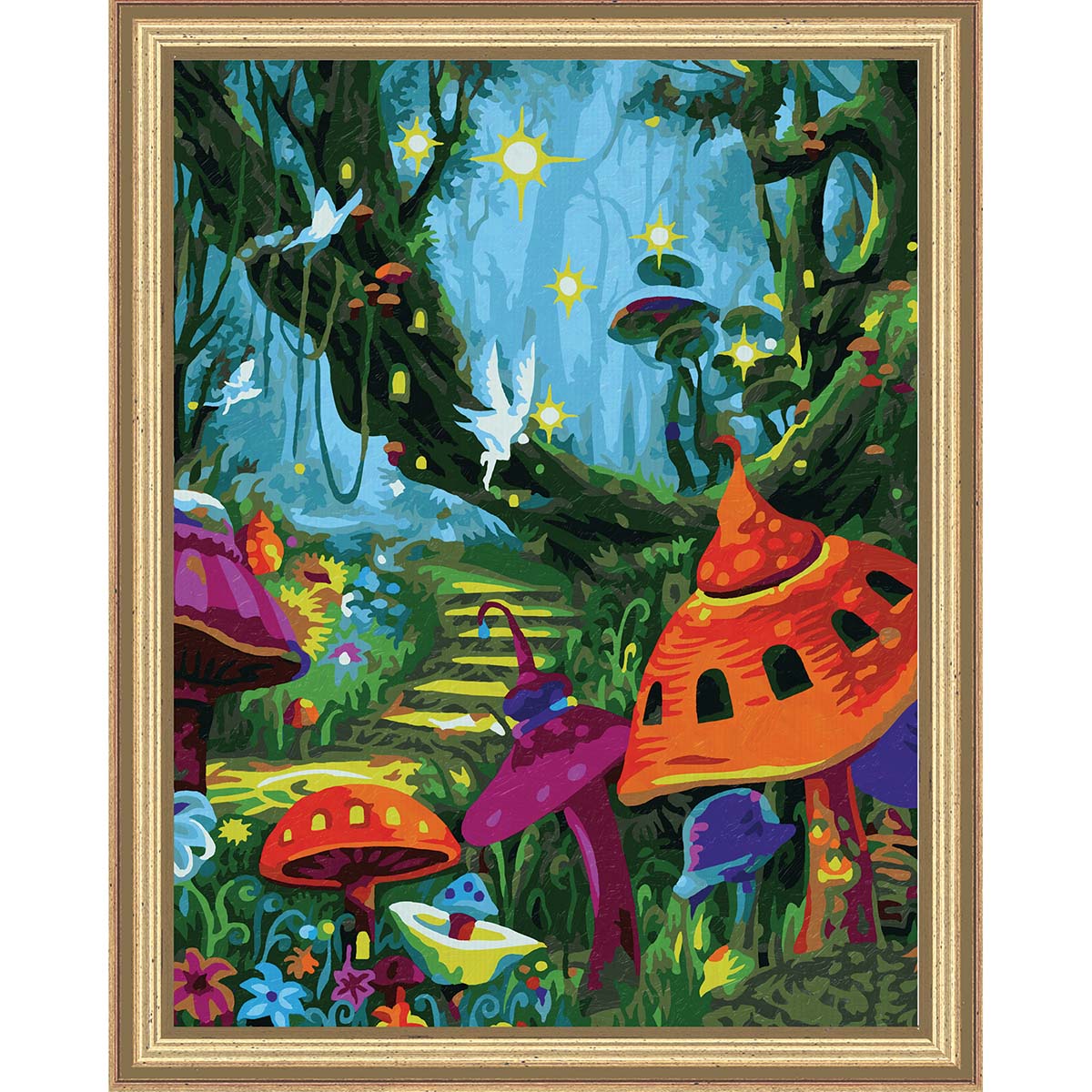 Schipper Enchanted Mushrooms Paint-by-Number Kit | Michaels