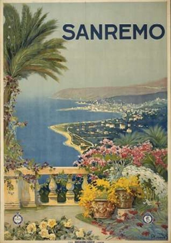 San Remo Poster Print by PI Collection