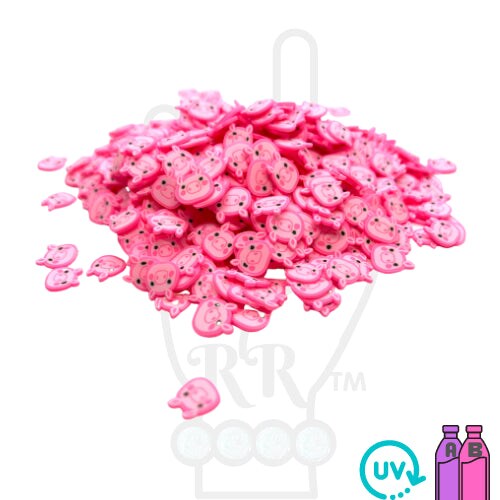 Pigs Polymer Clay Pieces for Epoxy and UV Resin Art