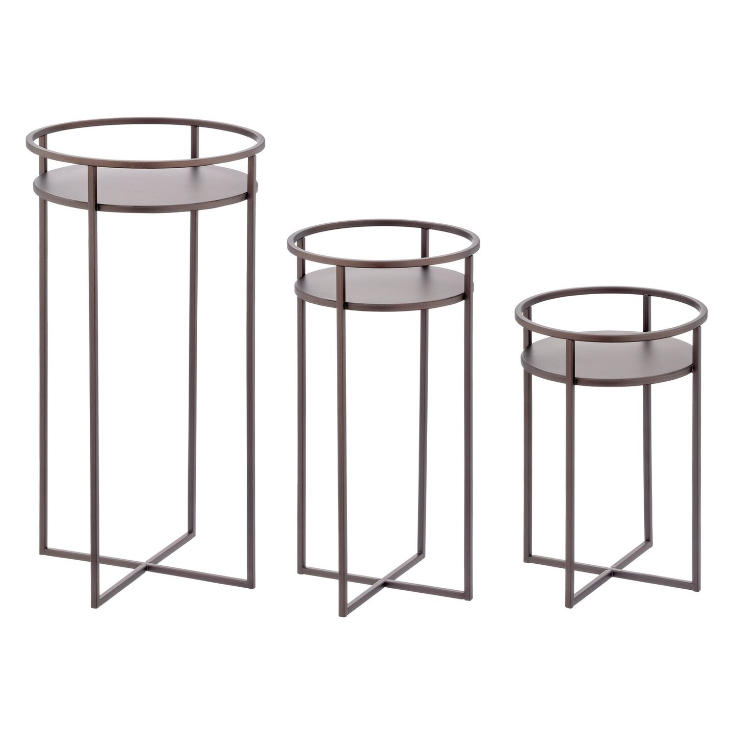 mDesign Metal Midcentury Indoor/Outdoor Stands for Plants Michaels