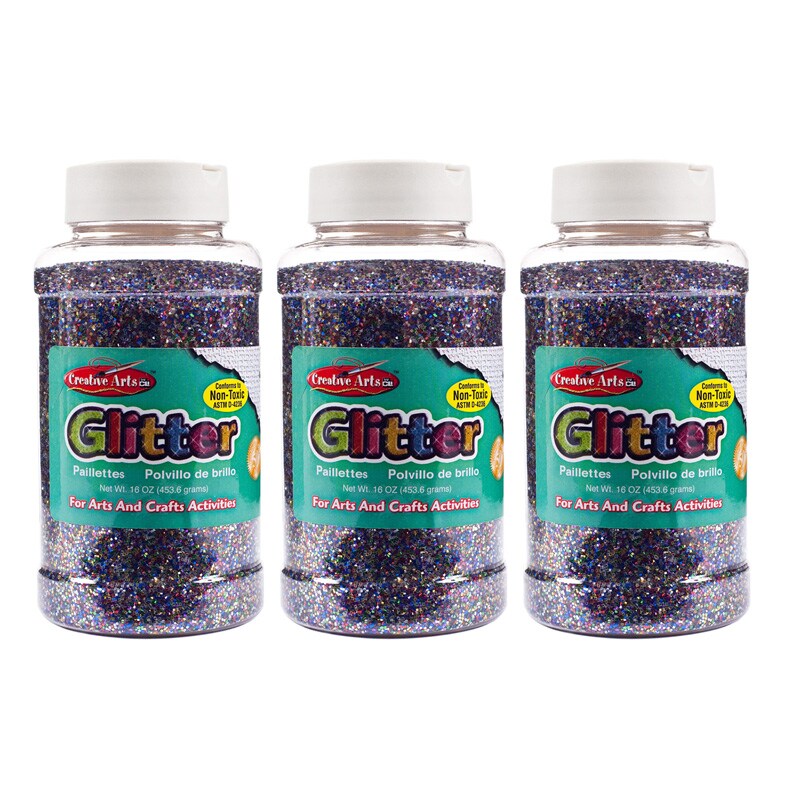 1 Pound Blue Fine Arts and Crafts Glitter