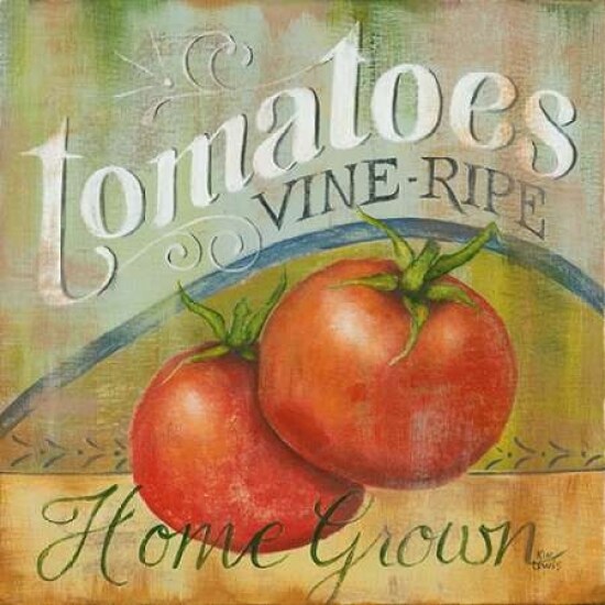 Tomatoes Vine Ripe Poster Print by Kim Lewis - Item # VARPDXKL2218