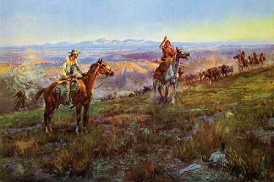Toll Collectors Poster Print by Charles M. Russell - Item # VARPDX133283