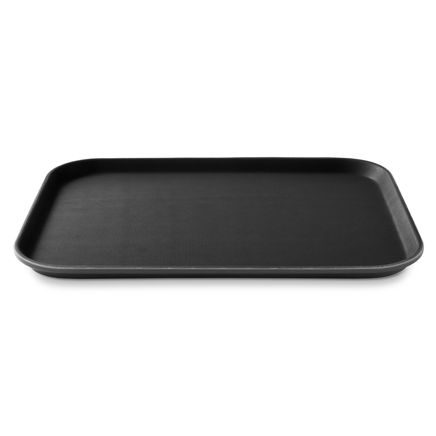 Jubilee (Set of 4) Rectangular Restaurant Serving Trays - NSF Certified Non-Slip Food Service Tray
