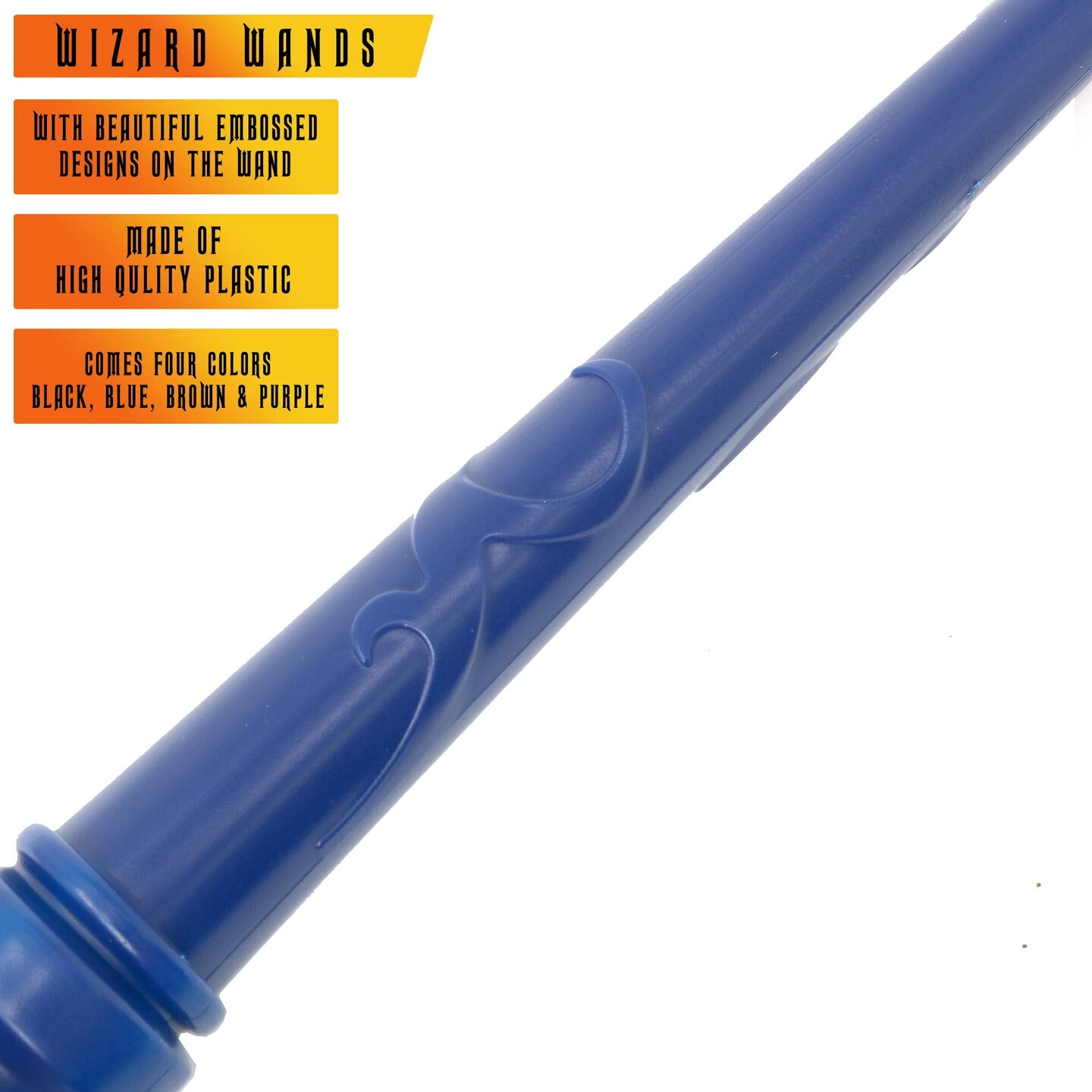 Fun Express Wizard Wands (Set of 12)-Spellbound Magical Wands