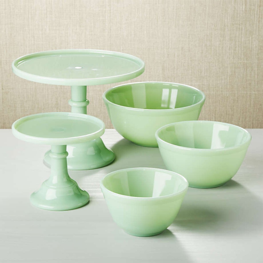 Jadeite Mixing Bowl Set