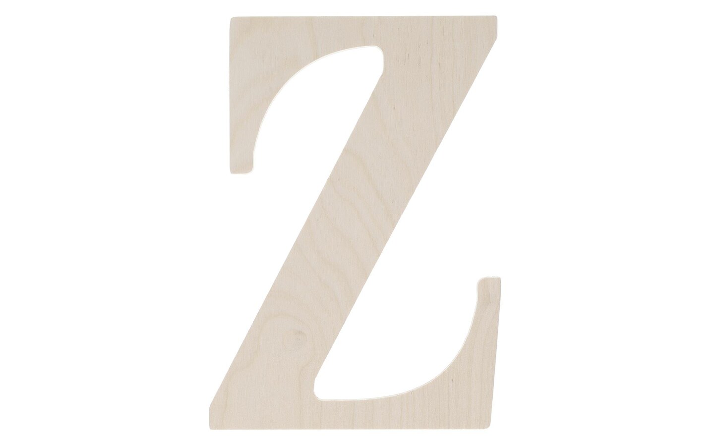 Good Wood by Leisure Arts Letter 9.5 Z, Wooden Letters, Wood