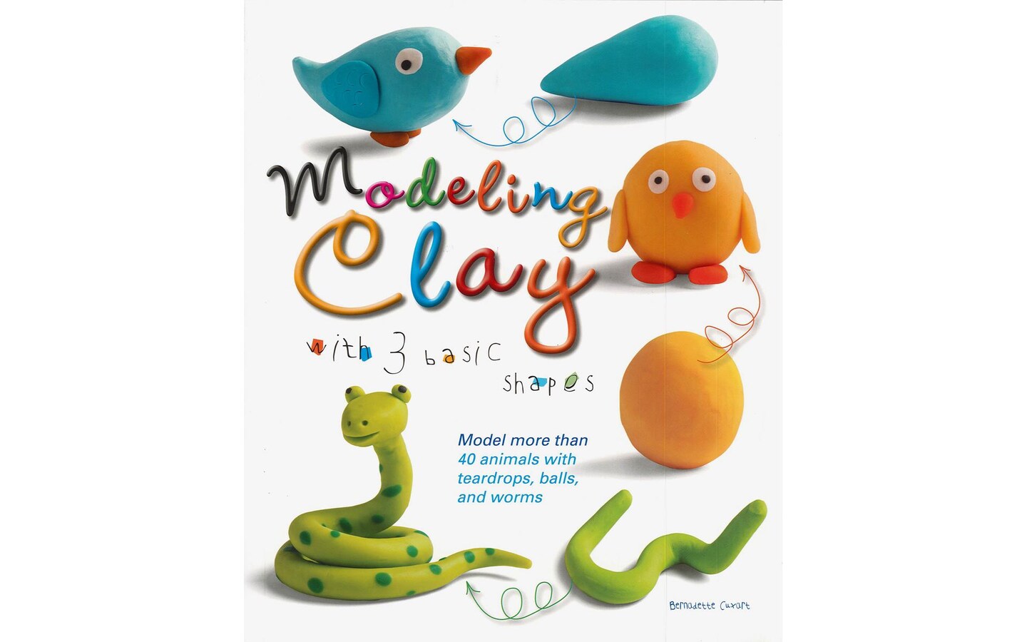 B.E.S. Modeling Clay With 3 Basic Shapes Bk