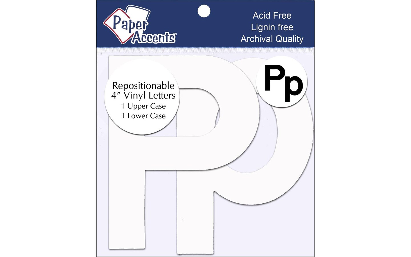 Pa Vinyl 5.25 X 4.25 X 0.05 White
