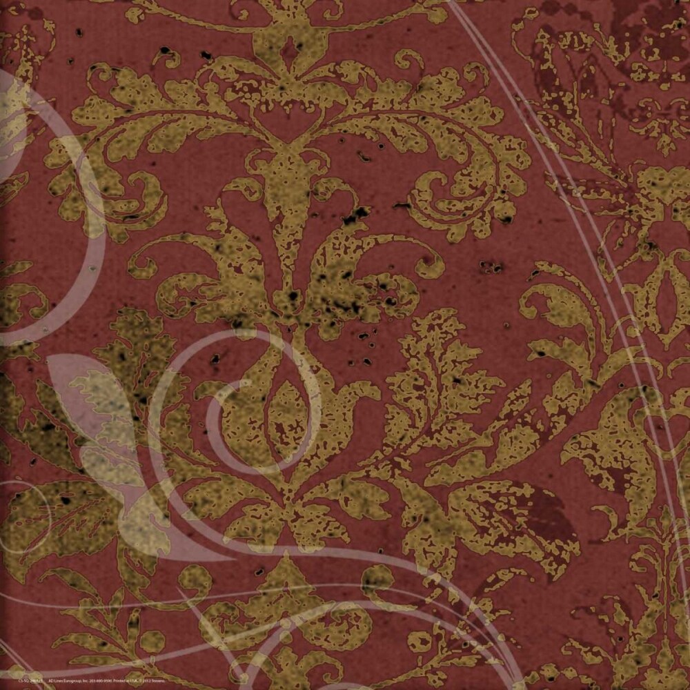 Brandy Wine Damask by Carole Stevens - Item # VARPDXCSSQ248AC1