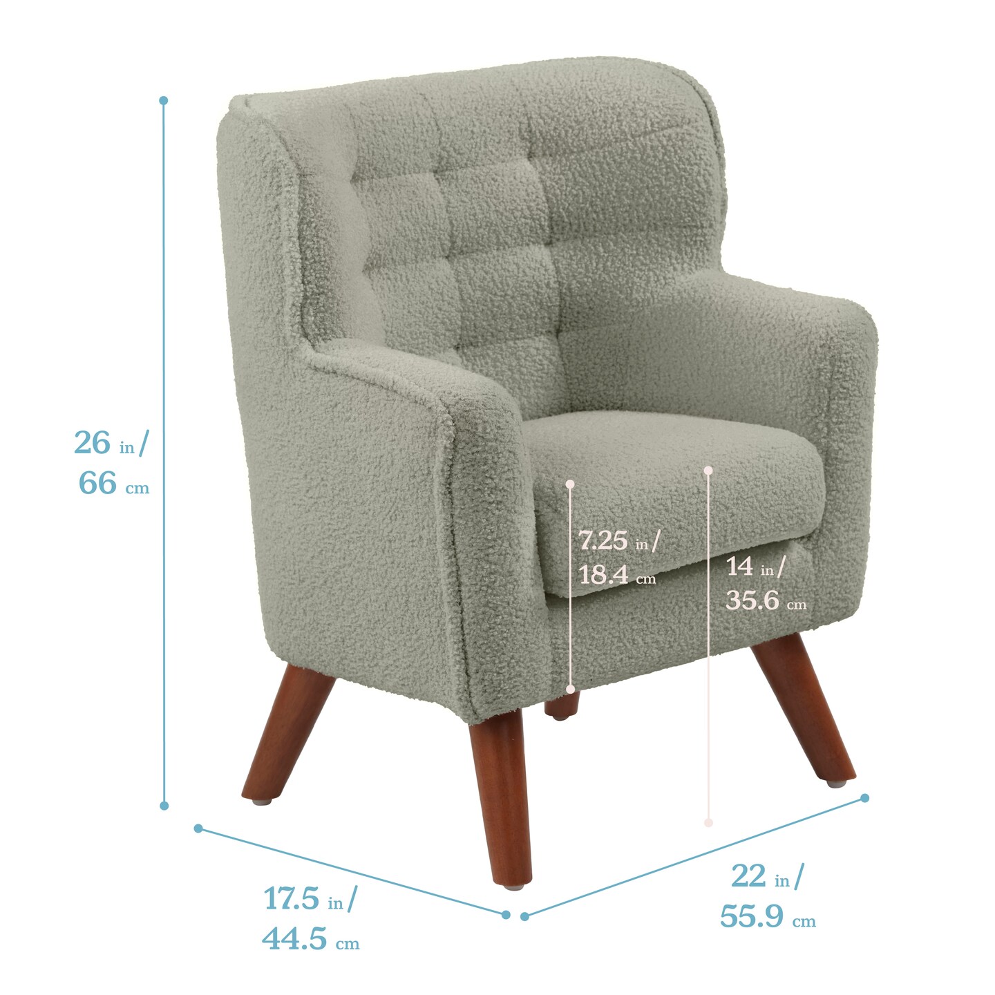 Mila Arm Chair, Kids Furniture