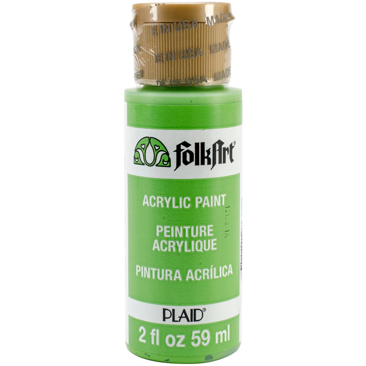FolkArt Acrylic Paint 2oz-Lime Green