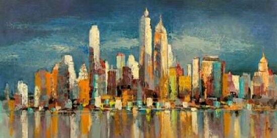 New York- riflessi del mattino Poster Print by Luigi Florio - Item # VARPDX2LR3747